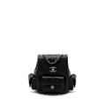 23K TRIPLE POCKET BACKPACK CAVIAR BLACK LGHW(MICROCHIP)