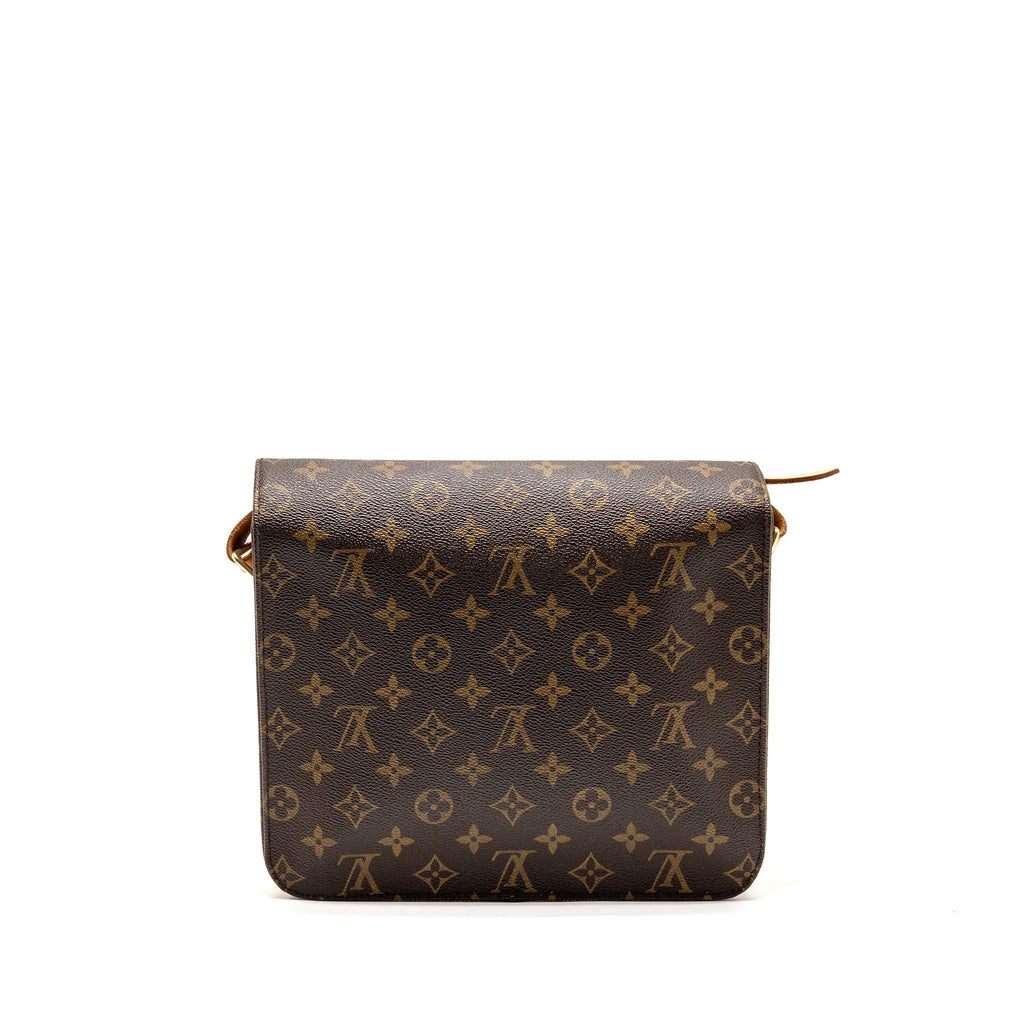 VINTAGE MESSENGER CROSSBODY BAG MONOGRAM CANVAS GHW