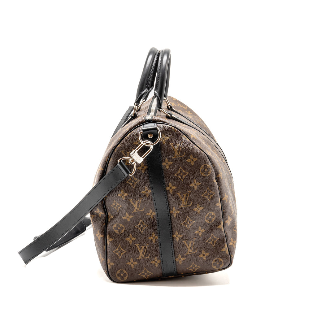 KEEPALL BANDOULIERE 45 MONOGRAM MACASSAR SHW