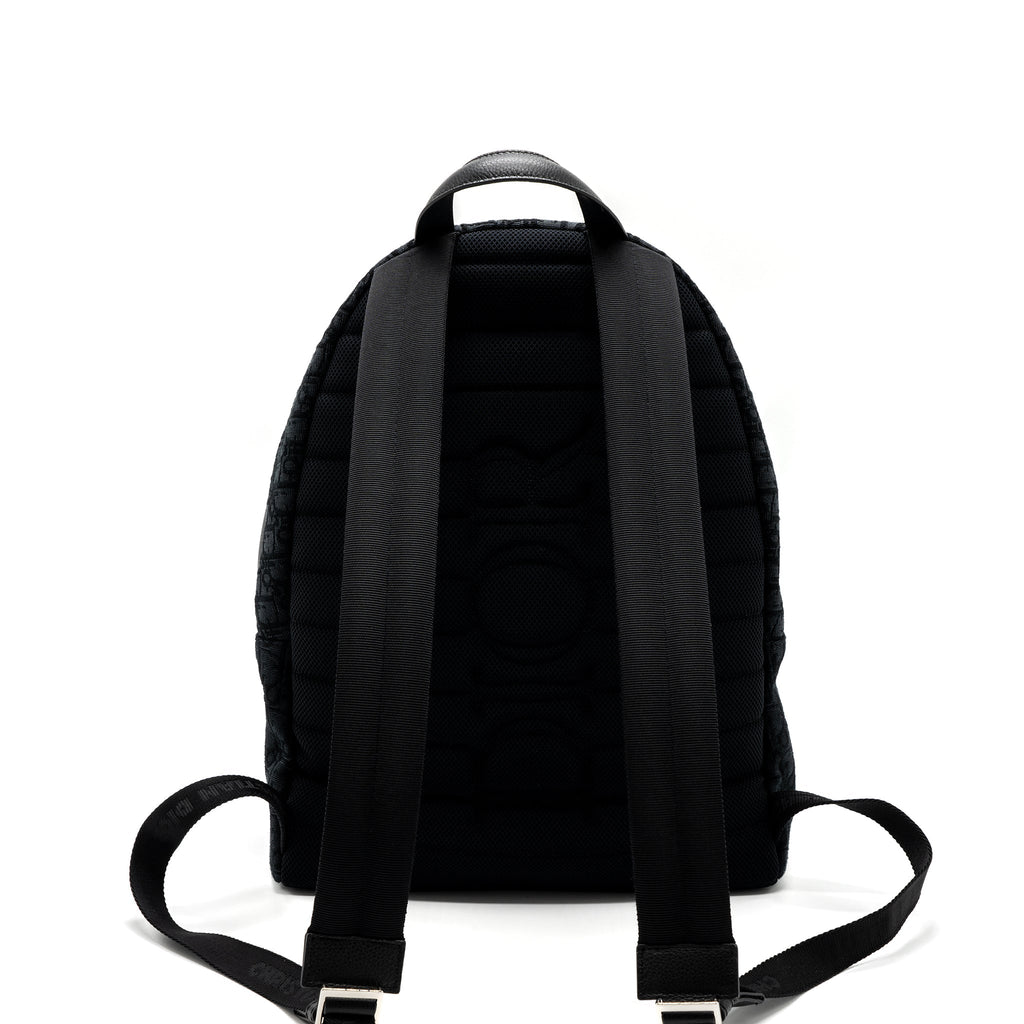 RIDER BACKPACK BLACK DIOR OBLIQUE JACQUARD SHW
