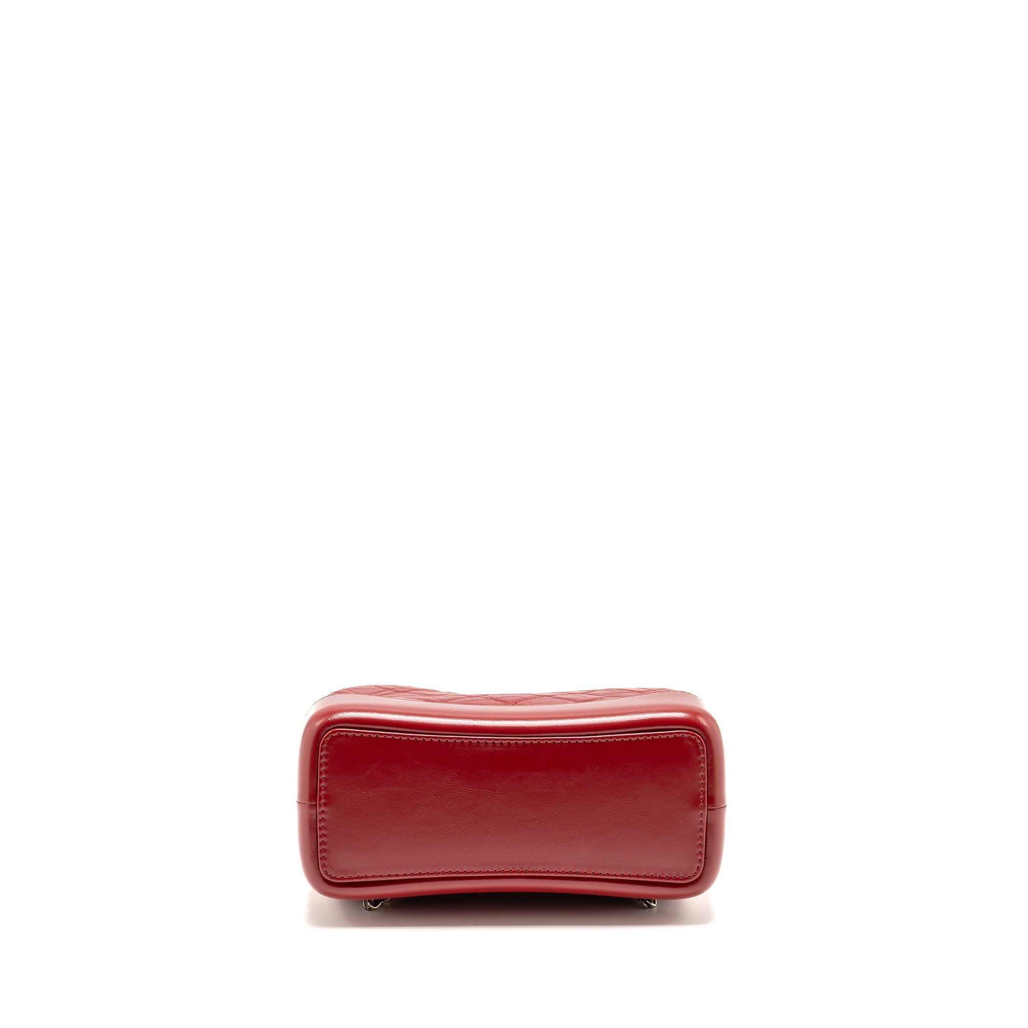 SMALL GABRIELLE BACKPACK CALFSKIN RED MULTICOLOUR HARDWARE