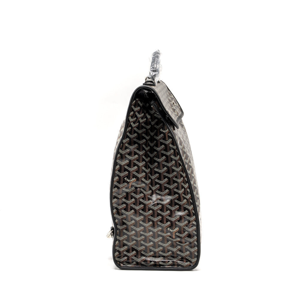 SAINT LEGER BACKPACK GOYARDLINE CANVAS BLACK SHW