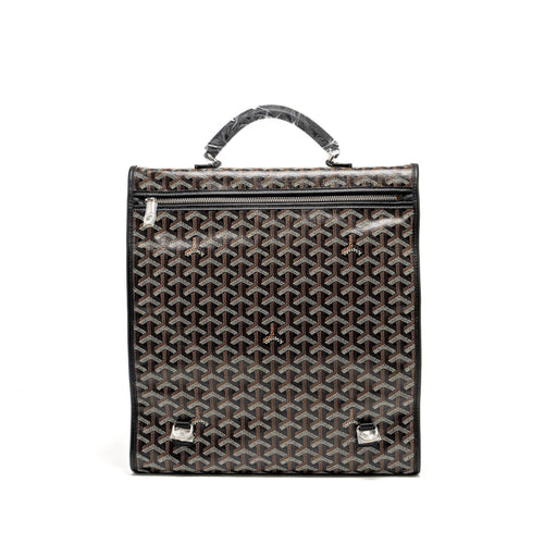 SAINT LEGER BACKPACK GOYARDLINE CANVAS BLACK SHW