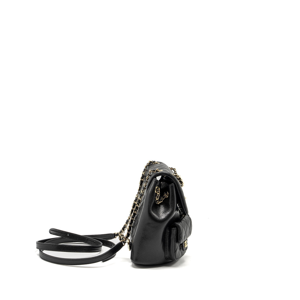 TRIPLE PACK BACKPACK CAVIAR BLACK LGHW (MICROCHIP)