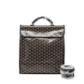 SAINT LEGER BACKPACK GOYARDLINE CANVAS BLACK SHW