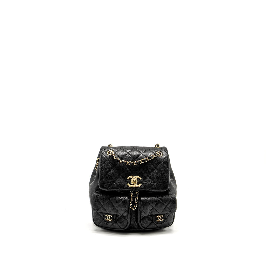 TRIPLE PACK BACKPACK CAVIAR BLACK LGHW (MICROCHIP)