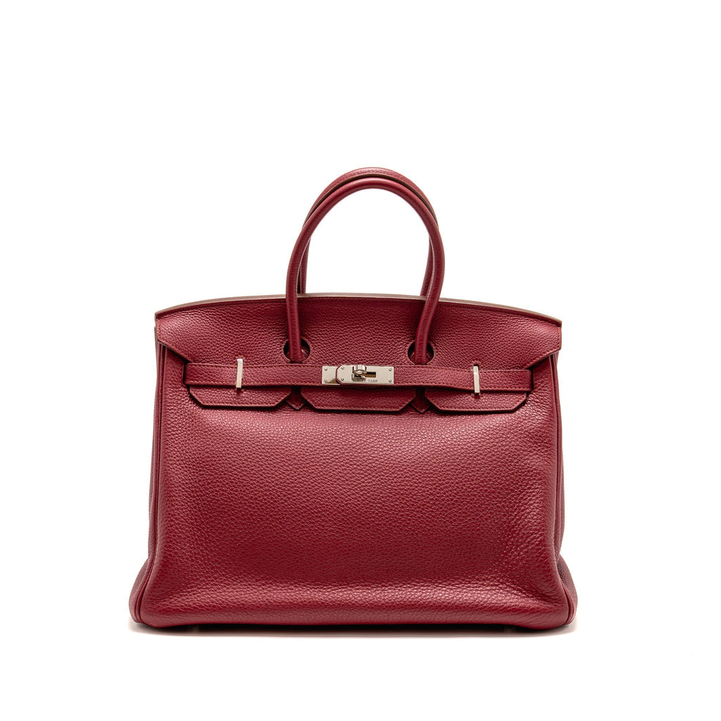 HERMES BIRKIN 35 CLEMENCE B5 RUBIS SHW