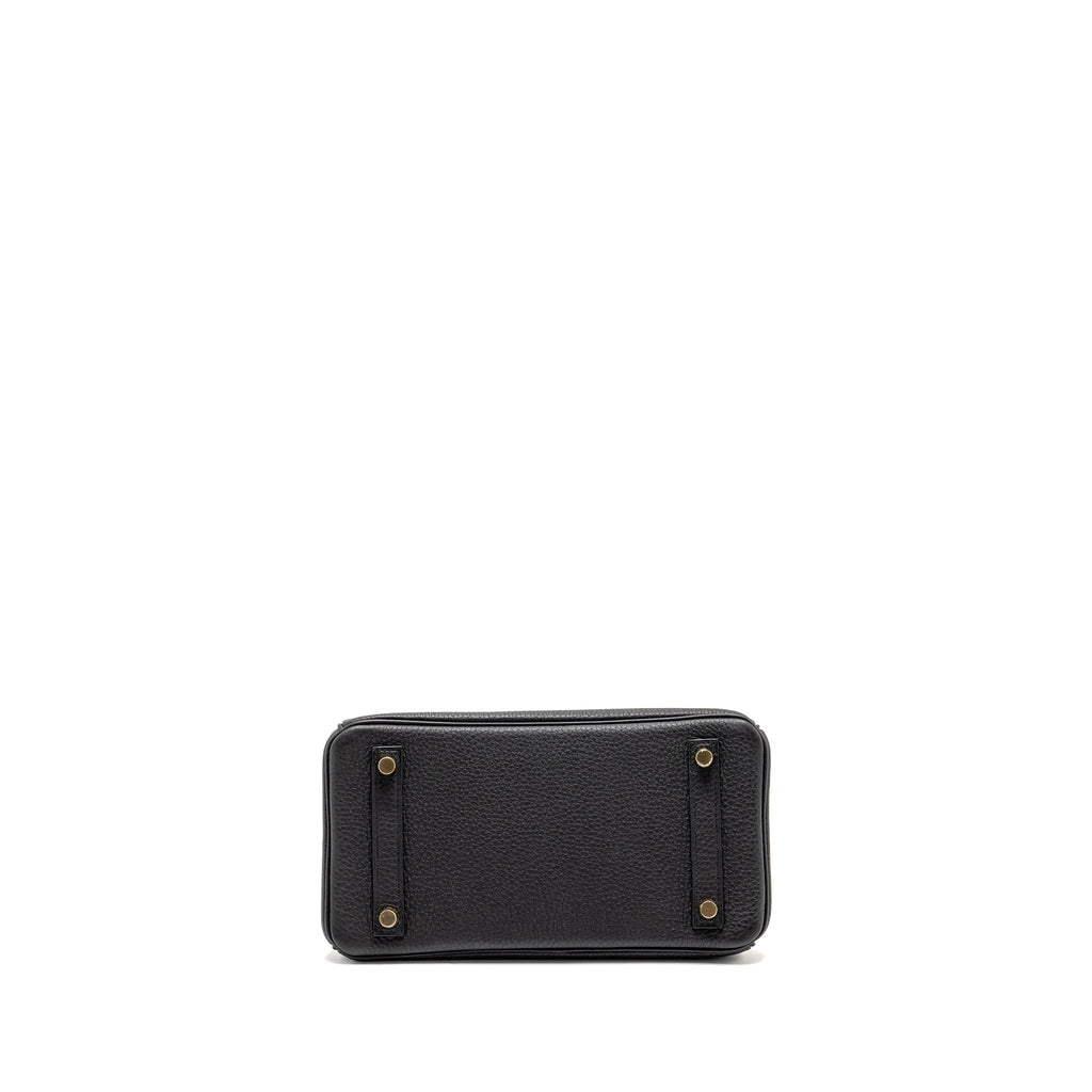 HERMES BIRKIN 25 TOGO BLACK GHW
