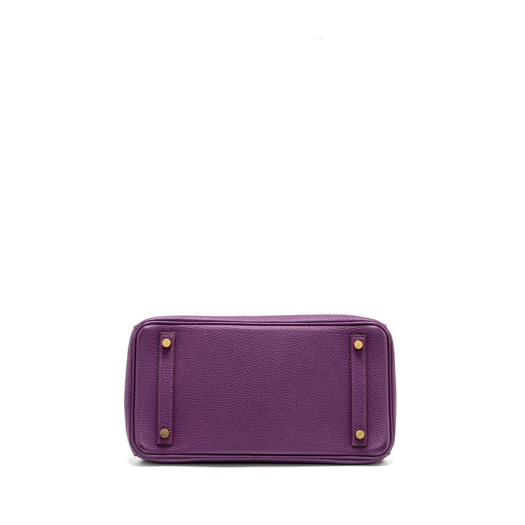 HERMES BIRKIN 30 TOGO P9 ANEMONE GHW