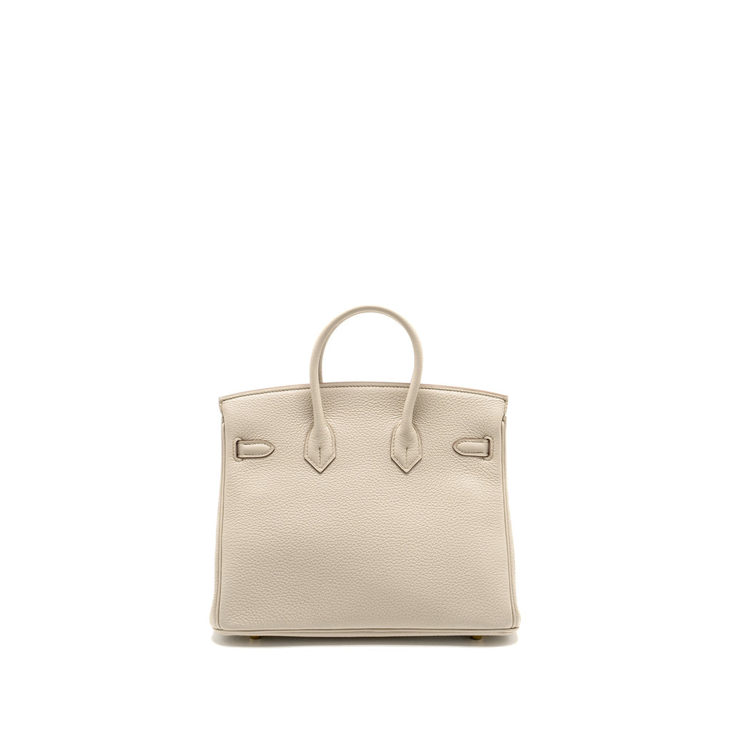 HERMES BIRKIN 25 TOGO BETON GHW