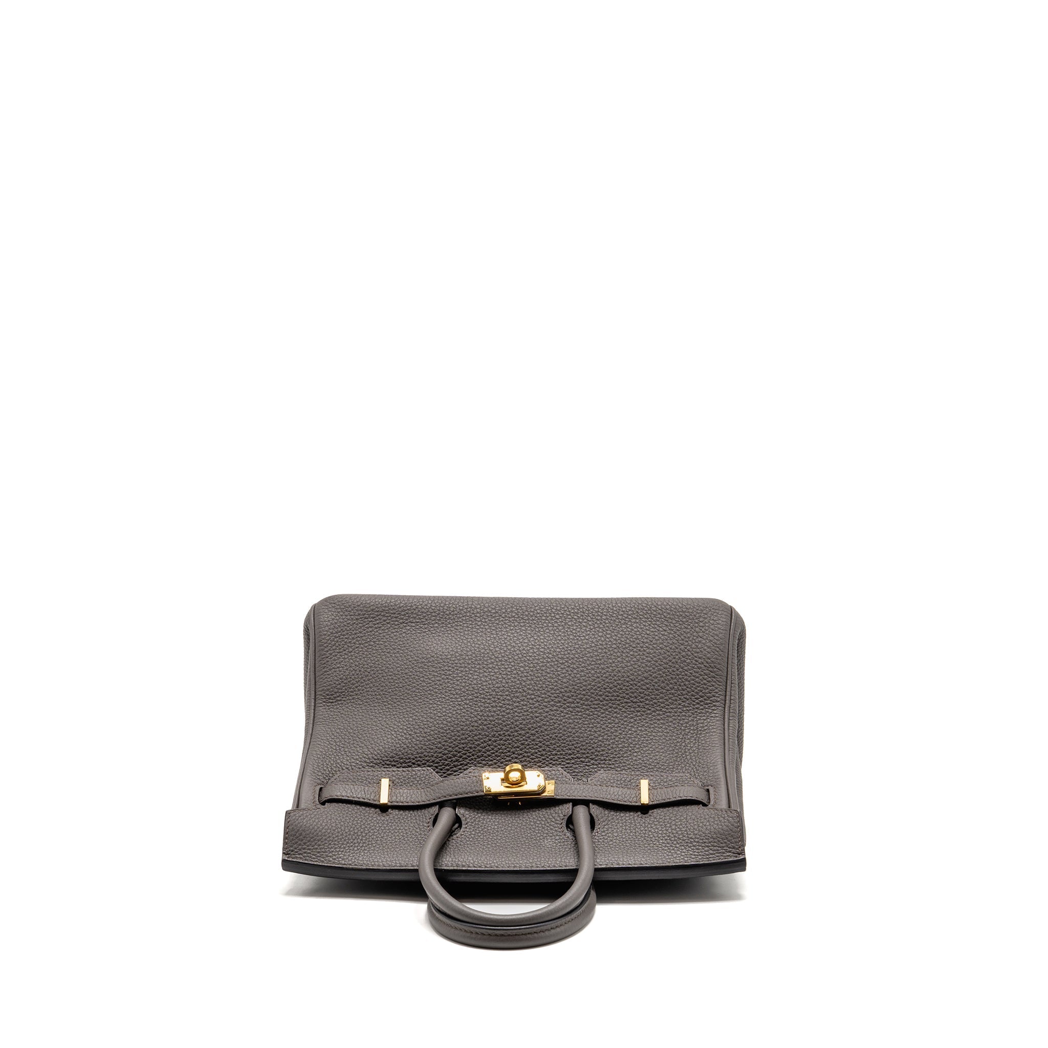 HERMES BIRKIN 25 TOGO GRIS ETAIN GHW