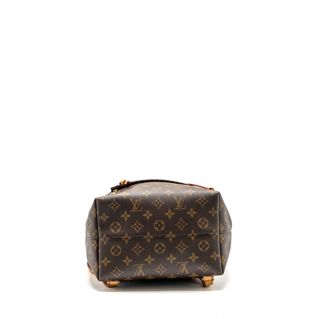 MONTSOURIS PM BACKPACK MONOGRAM CANVAS GHW