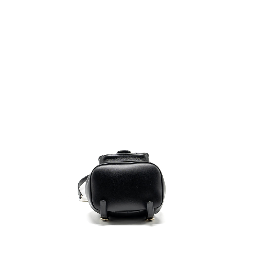 24P MINI DUMA BACKPACK CALFSKIN BLACK LGHW (MICROCHIP)