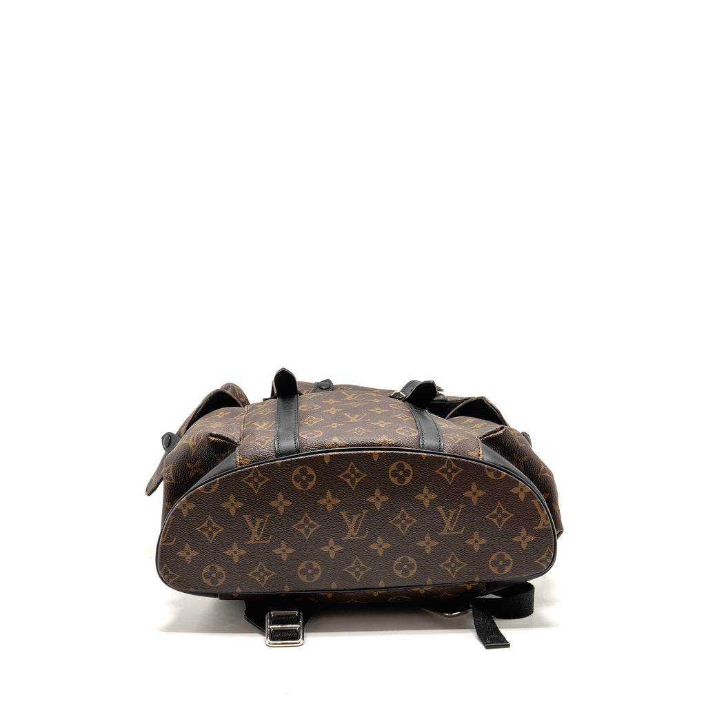 CHRISTOPHER BACKPACK MONOGRAM MACASSAR CANVAS SHW