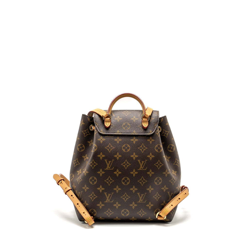 MONTSOURIS PM BACKPACK MONOGRAM CANVAS GHW