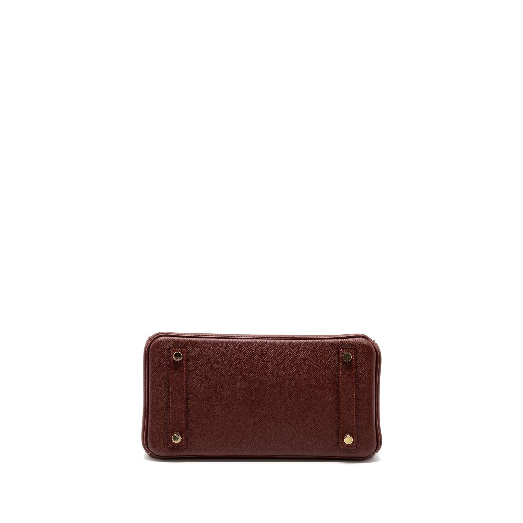 HERMES BIRKIN 25 EPSOM ROUGE H GHW