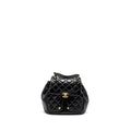 23K MINI BACKPACK LAMBSKIN BLACK GHW (MICROCHIP)
