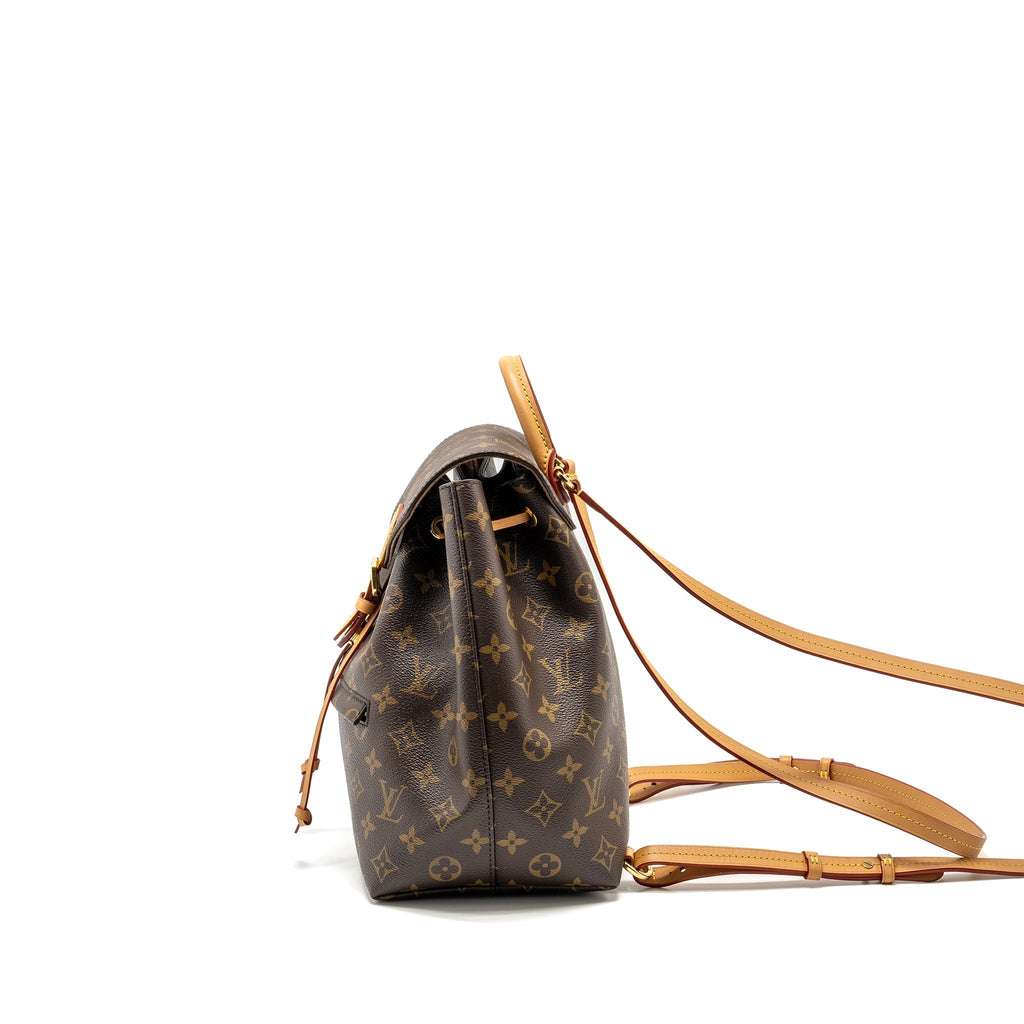 MONTSOURIS PM BACKPACK MONOGRAM CANVAS GHW