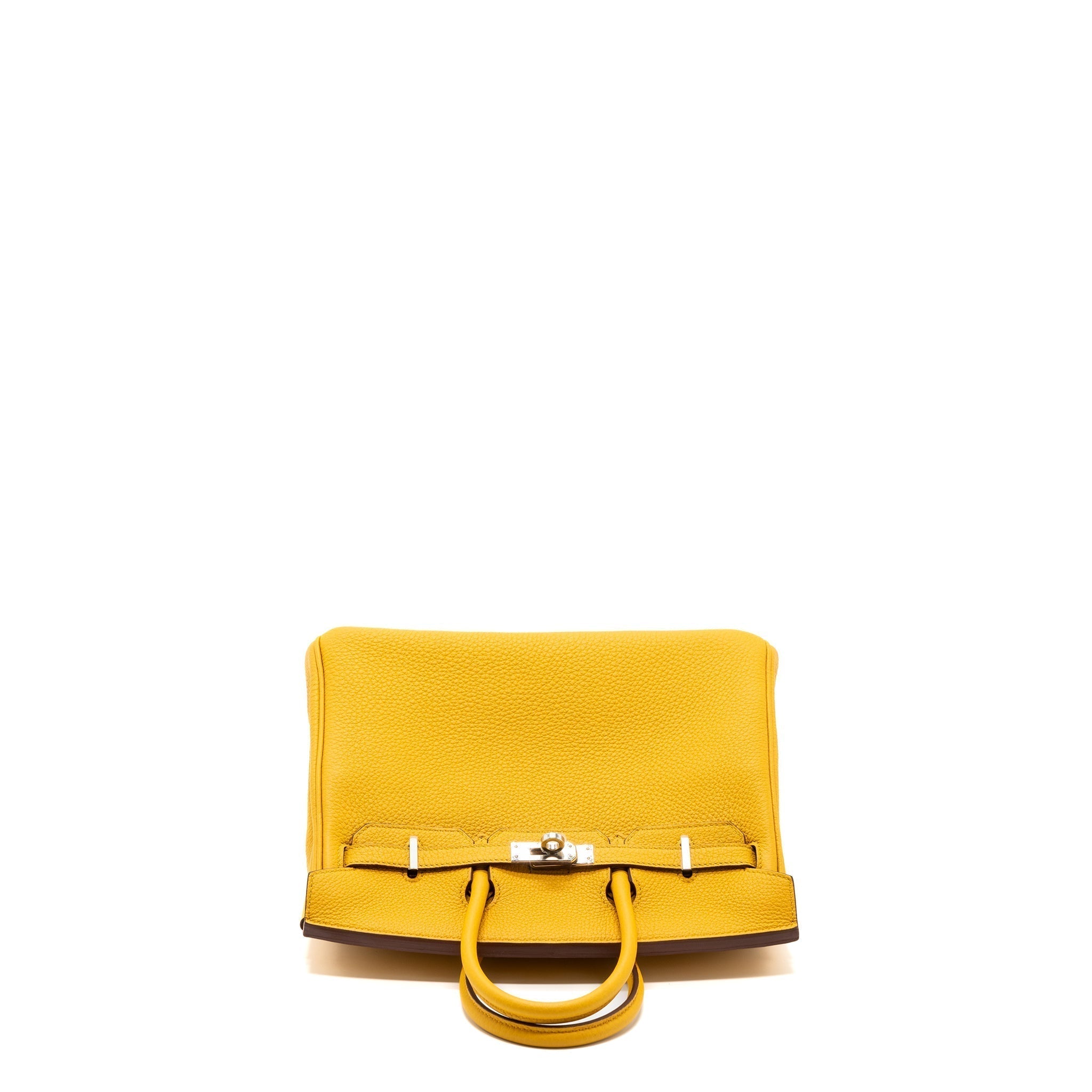 HERMES BIRKIN 25 TOGO JAUNE AMBRE SHW