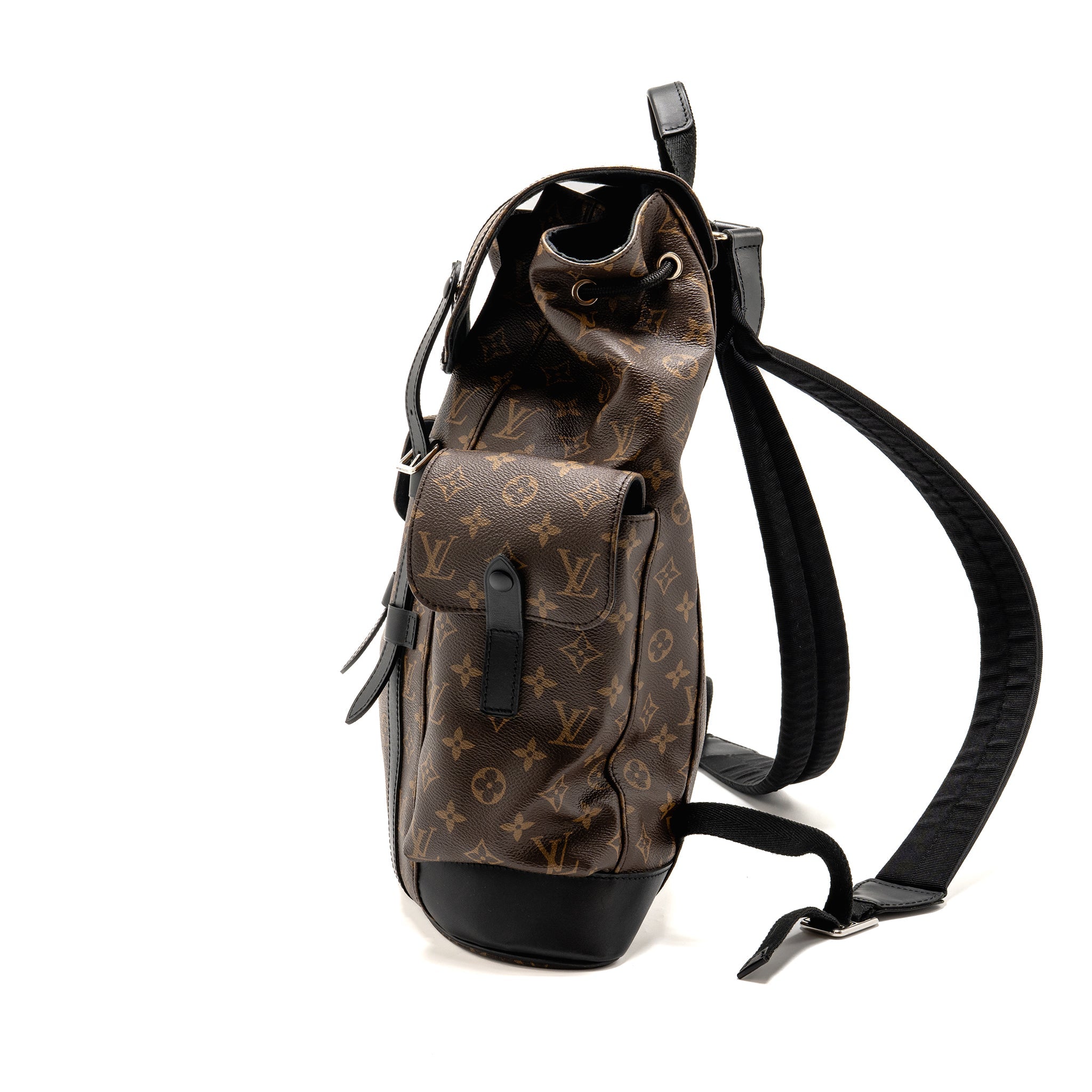 CHRISTOPHER BACKPACK MONOGRAM MACASSAR CANVAS SHW