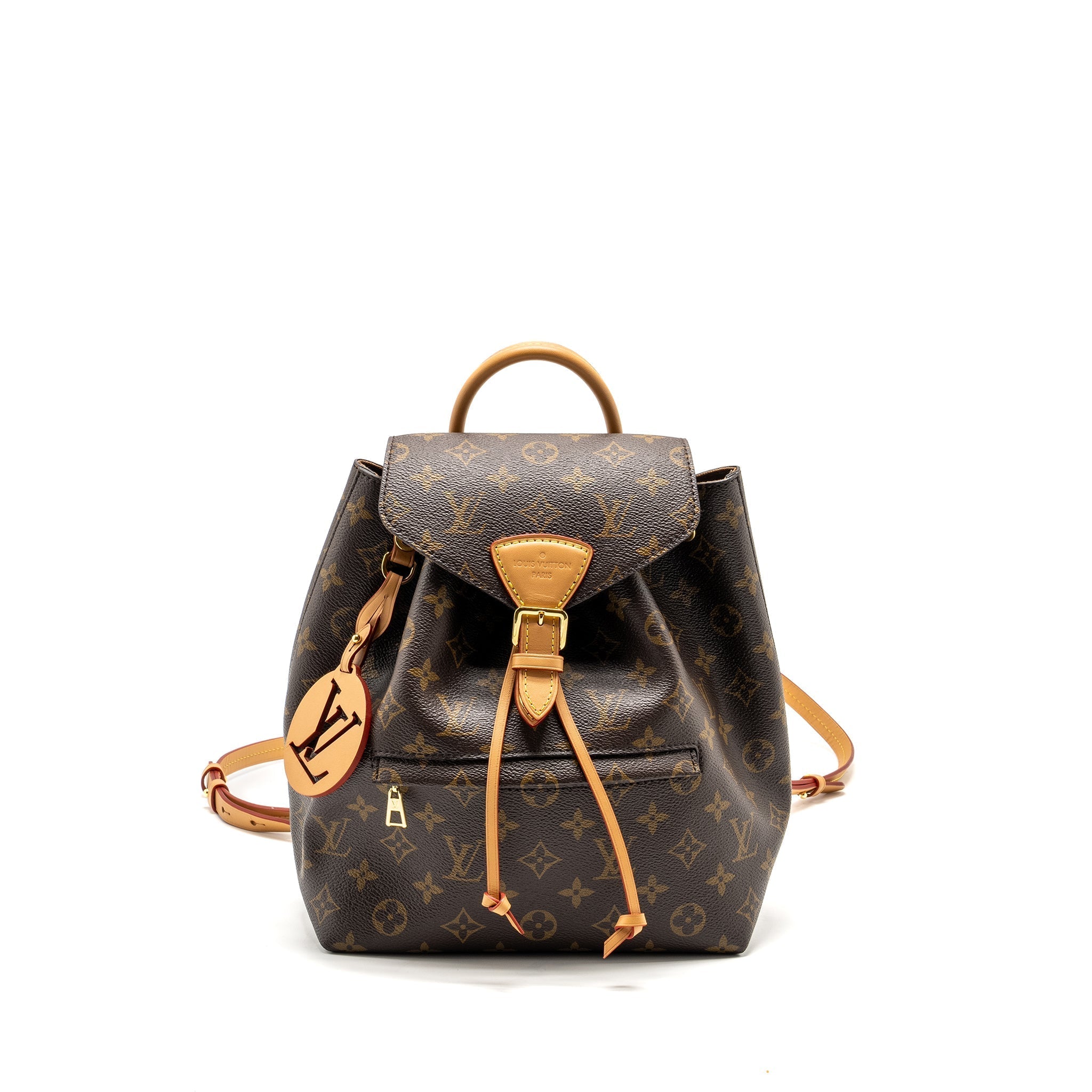 MONTSOURIS PM BACKPACK MONOGRAM CANVAS GHW