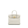 HERMES BIRKIN 30 TOGO GRIS PERLE GHW