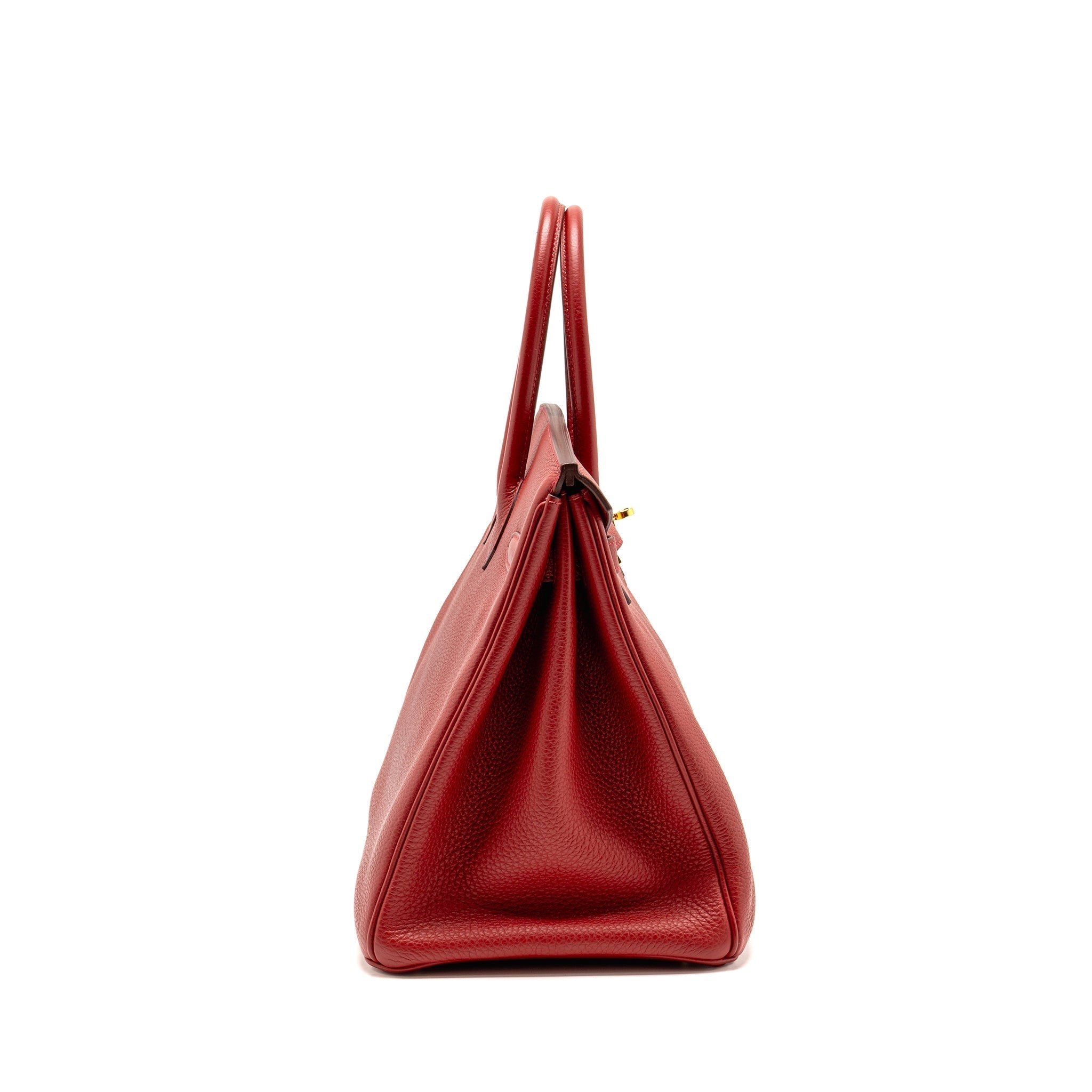 HERMES BIRKIN 35 TOGO ROUGE VIF GHW