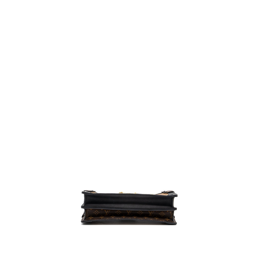 TRUNK CLUTCH MONOGRAM REVERSE CANVAS GHW
