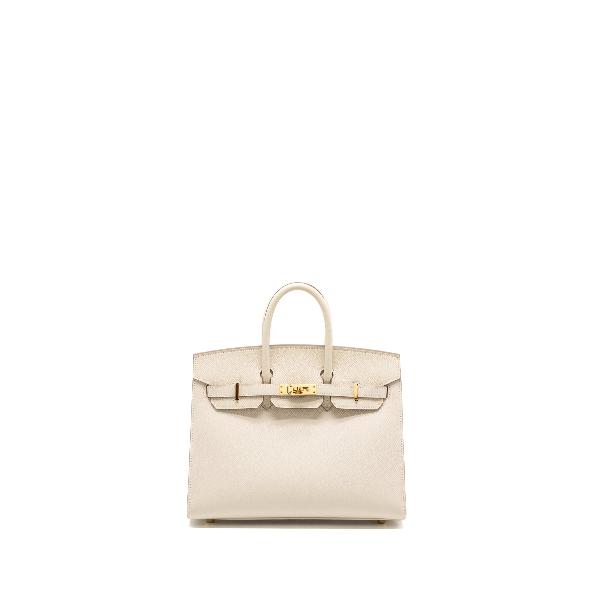 HERMES BIRKIN 25 SELLIER EPSOM CRAIE GHW