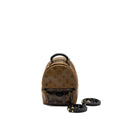 MINI PALM SPRING BACKPACK REVERSE MONOGRAM CANVAS GHW