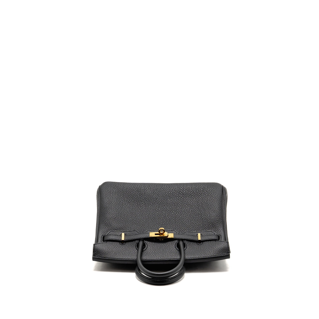 HERMES BIRKIN 25 TOGO BLACK GHW