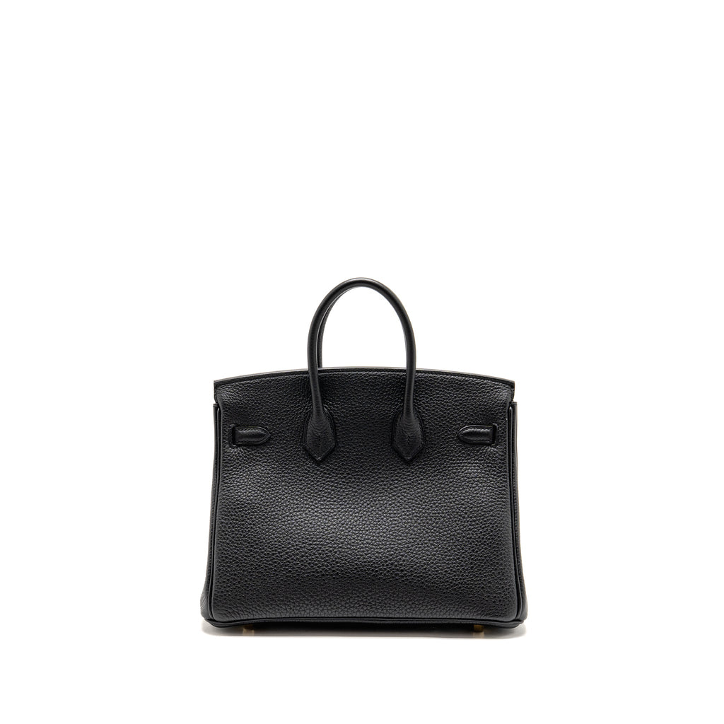 HERMES BIRKIN 25 TOGO BLACK GHW