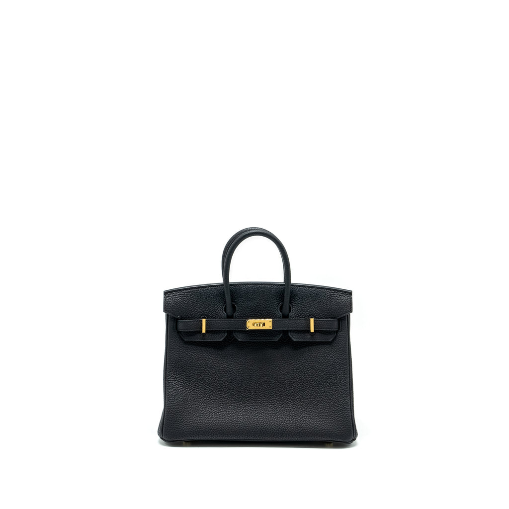 HERMES BIRKIN25 TOGO BLACK GHW