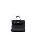 HERMES BIRKIN25 TOGO BLACK GHW