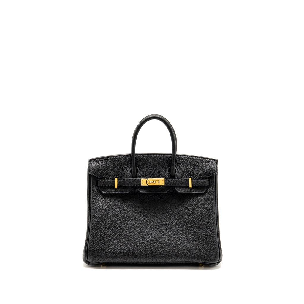 HERMES BIRKIN 25 TOGO BLACK GHW