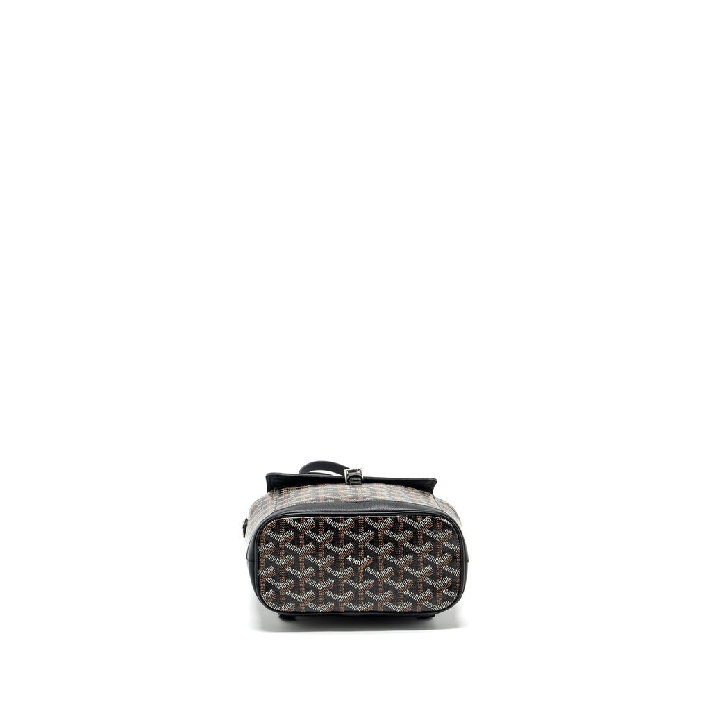 MINI ALPIN BACKPACK GOYRADLINE CANVAS / LEATHER BLACK SHW
