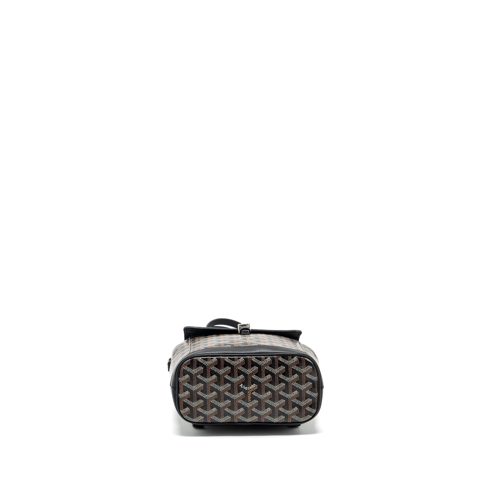 MINI ALPIN BACKPACK GOYRADLINE CANVAS / LEATHER BLACK SHW