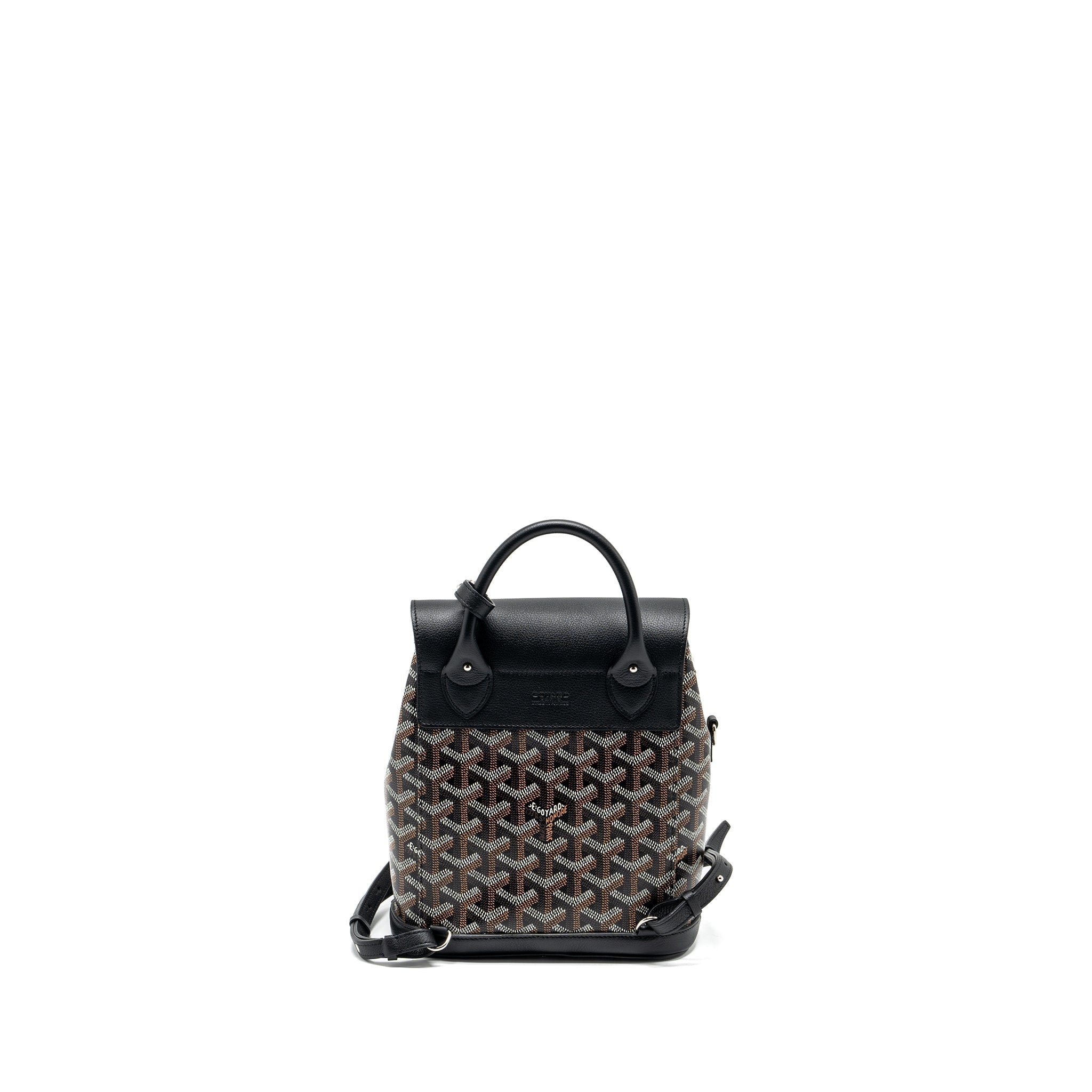 MINI ALPIN BACKPACK GOYRADLINE CANVAS / LEATHER BLACK SHW