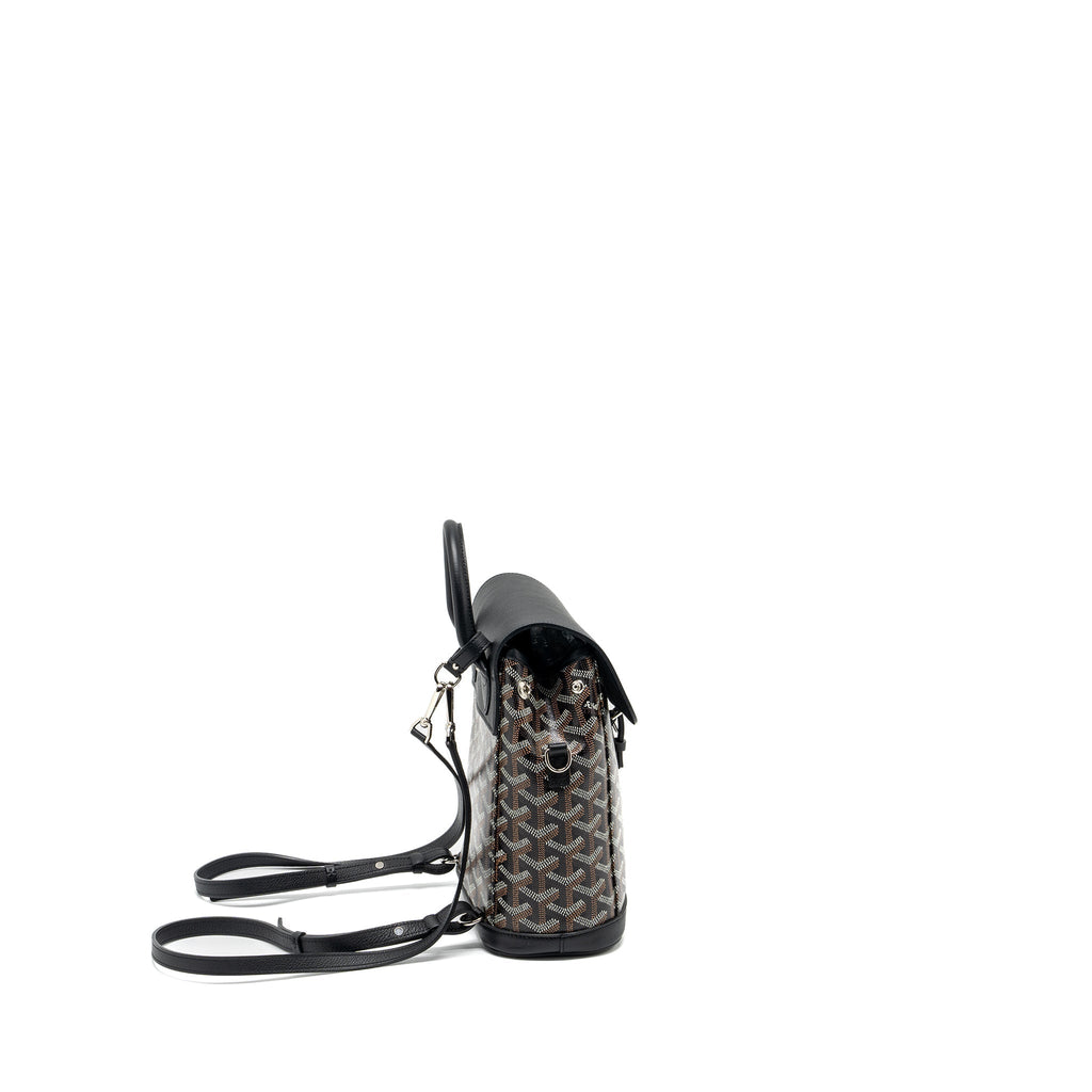 MINI ALPIN BACKPACK GOYRADLINE CANVAS / LEATHER BLACK SHW