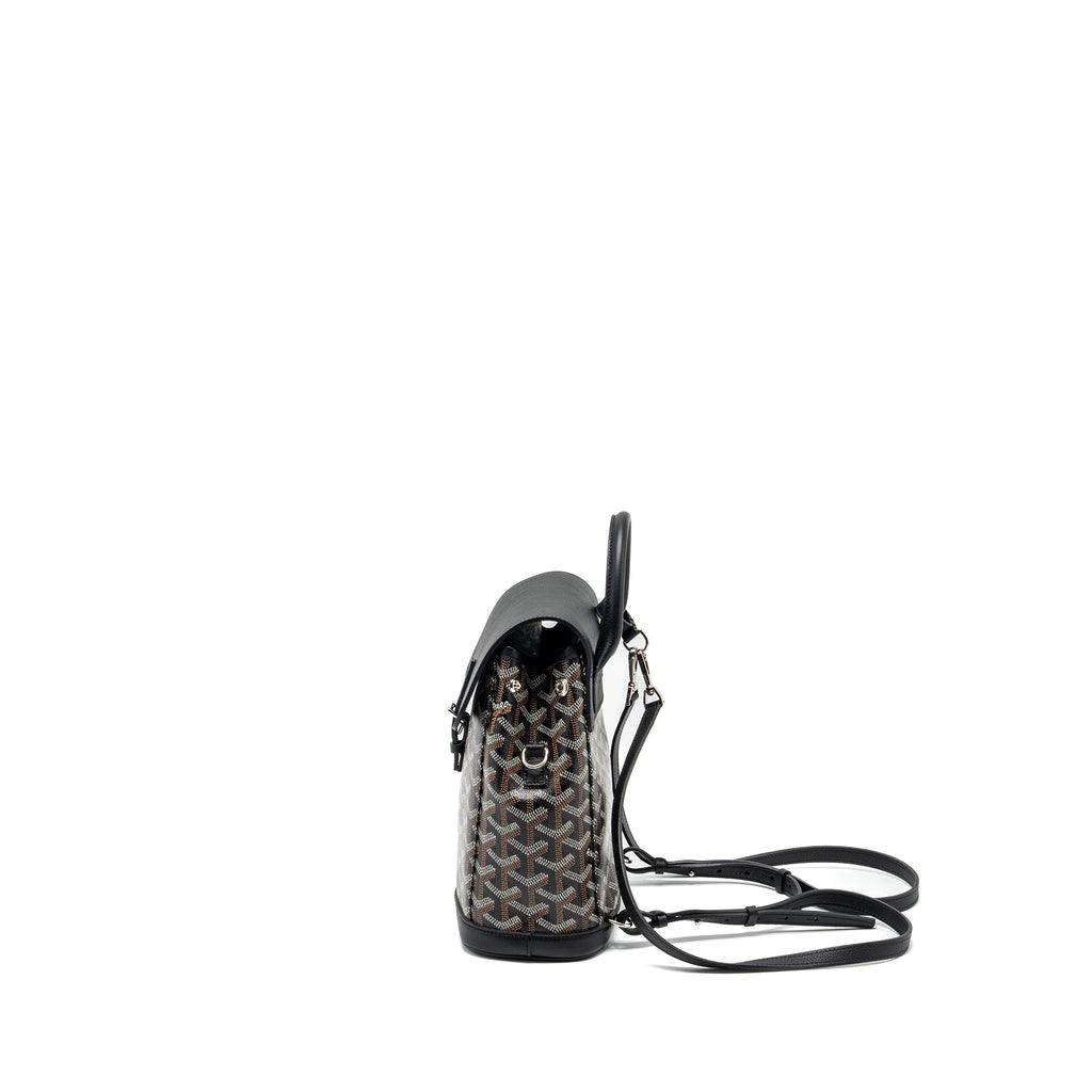 MINI ALPIN BACKPACK GOYRADLINE CANVAS / LEATHER BLACK SHW