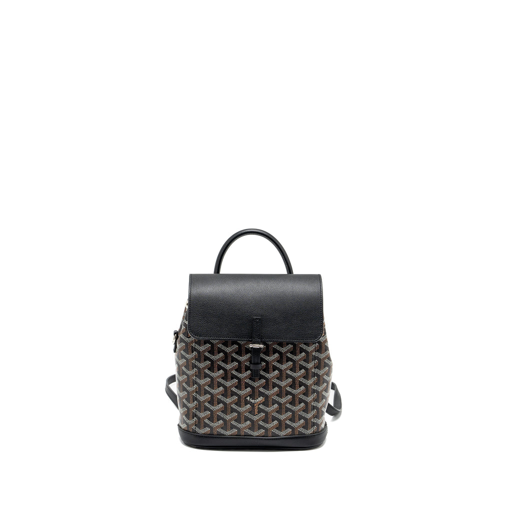 MINI ALPIN BACKPACK GOYRADLINE CANVAS / LEATHER BLACK SHW