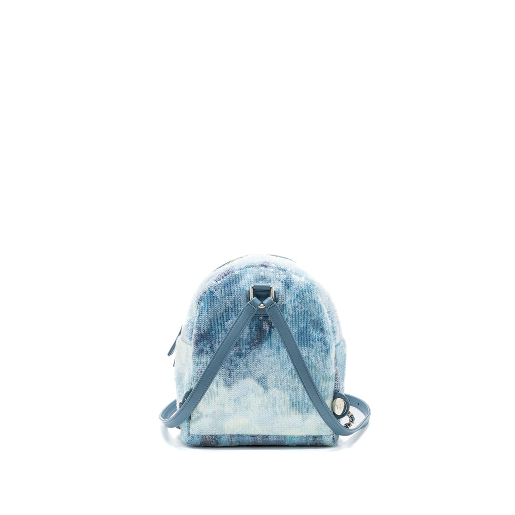 MINI BACKPACK SEQUINS MULTICOLOUR BLUE SHW