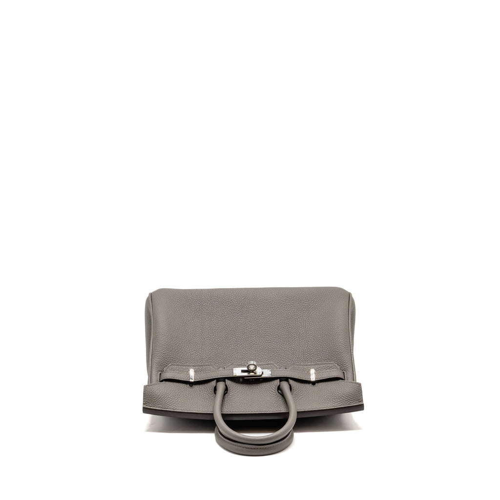HERMES BIRKIN 25 TOGO GRIS MEYER SHW