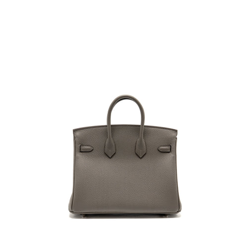 HERMES BIRKIN 25 TOGO GRIS MEYER SHW