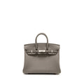 HERMES BIRKIN 25 TOGO GRIS MEYER SHW