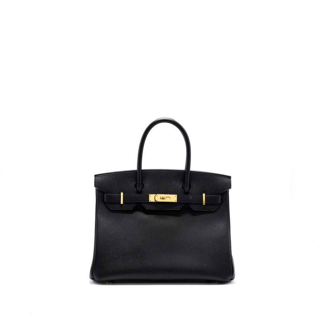 HERMES BIRKIN 30 EPSOM BLACK GHW