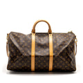 KEEPALL 50 BANDOULIRE MONOGRAM CANVAS GHW