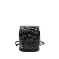 MOUNTAIN BACKPACK QUILTED CALFSKIN BLACK RUTHENIUM HARDWARE