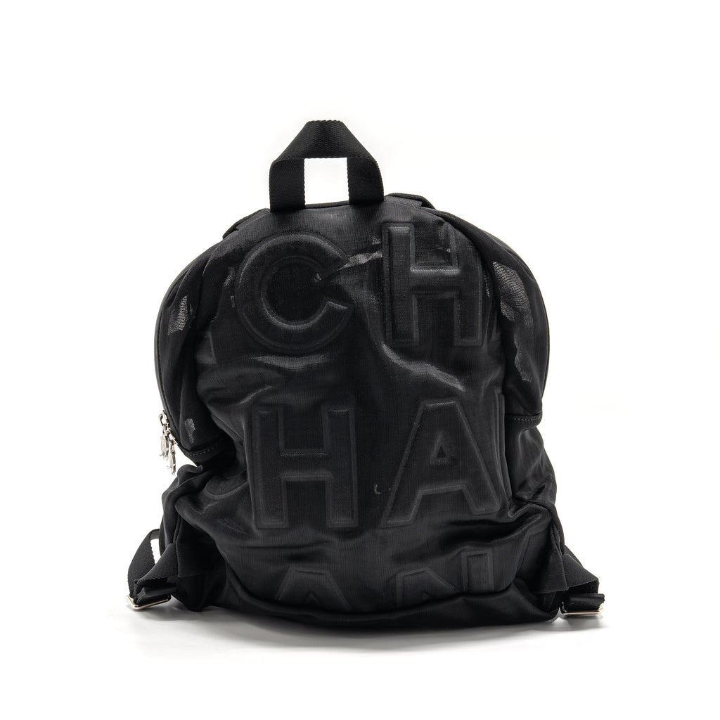 COCO NEIGE BACKPACK MESH BLACK SHW