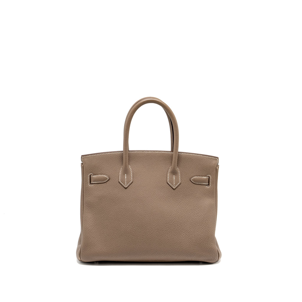 HERMES BIRKIN 30 TOGO ETOUPE SHW